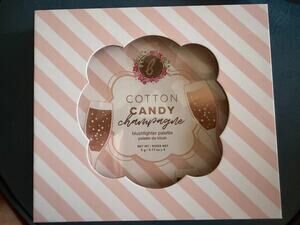 Beauty Bakerie Cotton Candy Champagne Blushlighter Palette New in Box 4 Shades